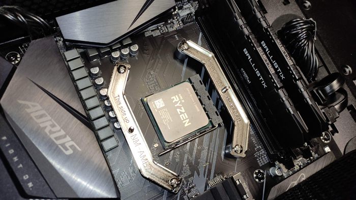 Carte mère de PC fixe avec processeur Ryzen
