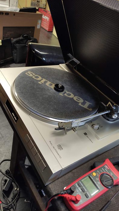 Platine vinyle Technics en test